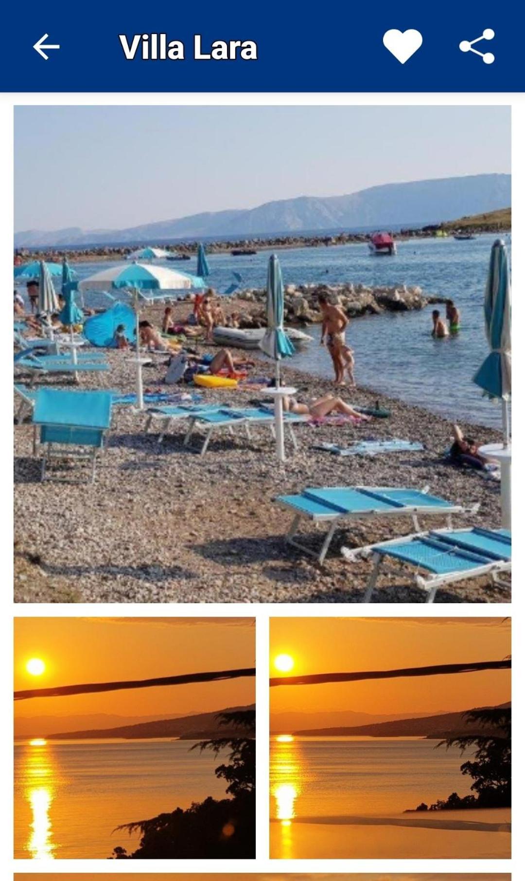Villa Lara Klenovica Esterno foto