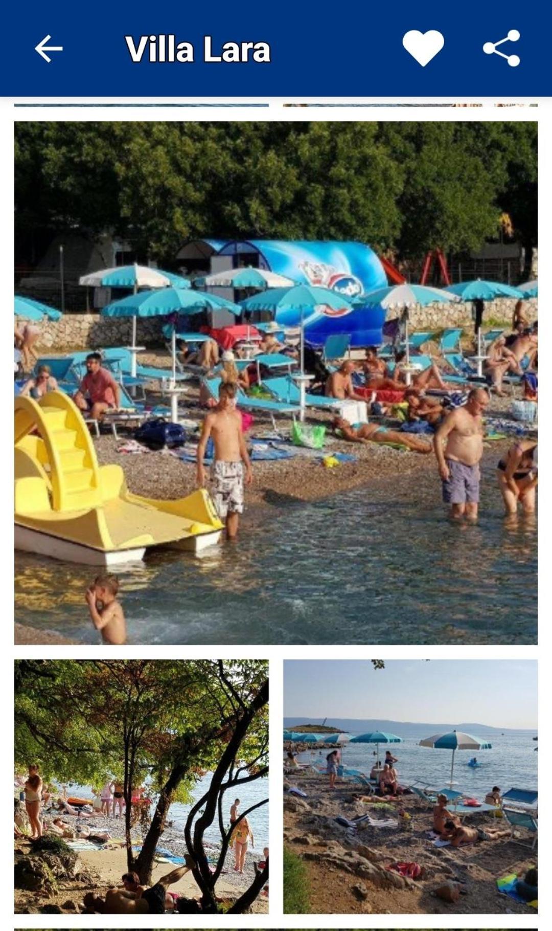Villa Lara Klenovica Esterno foto