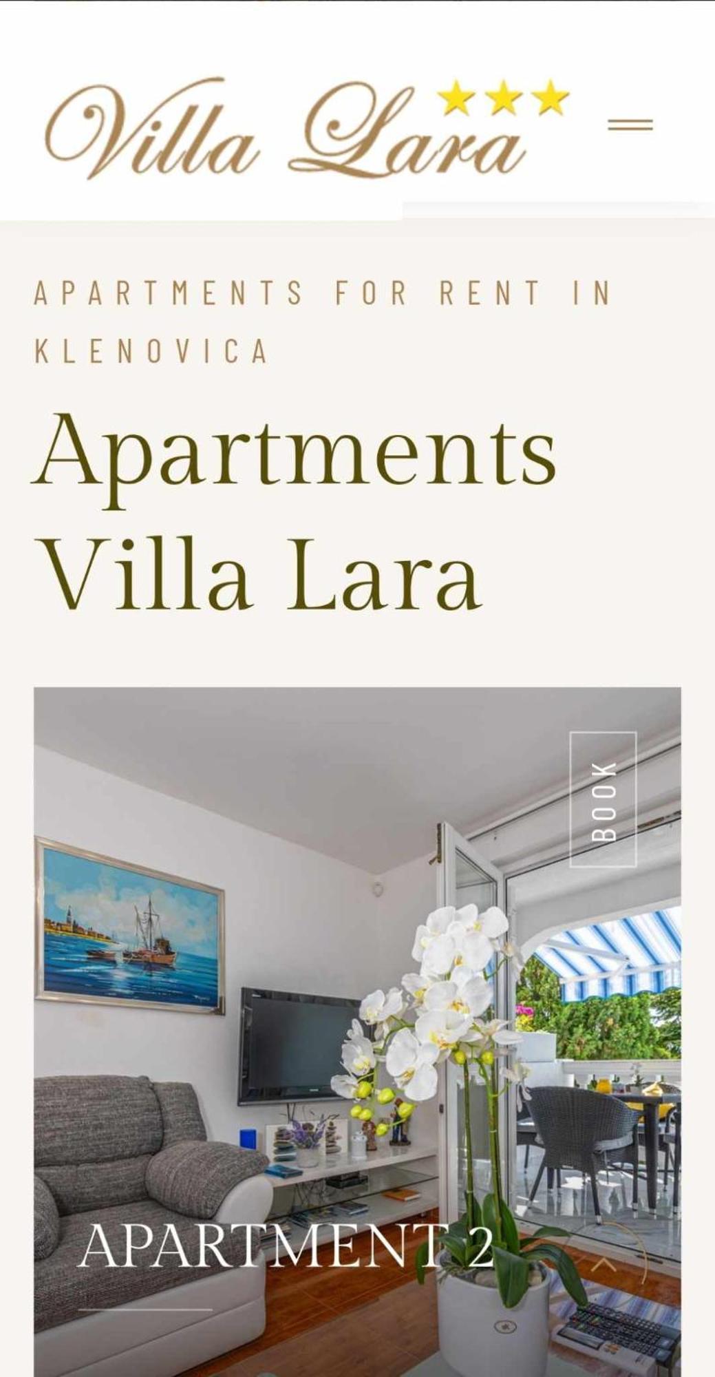 Villa Lara Klenovica Esterno foto