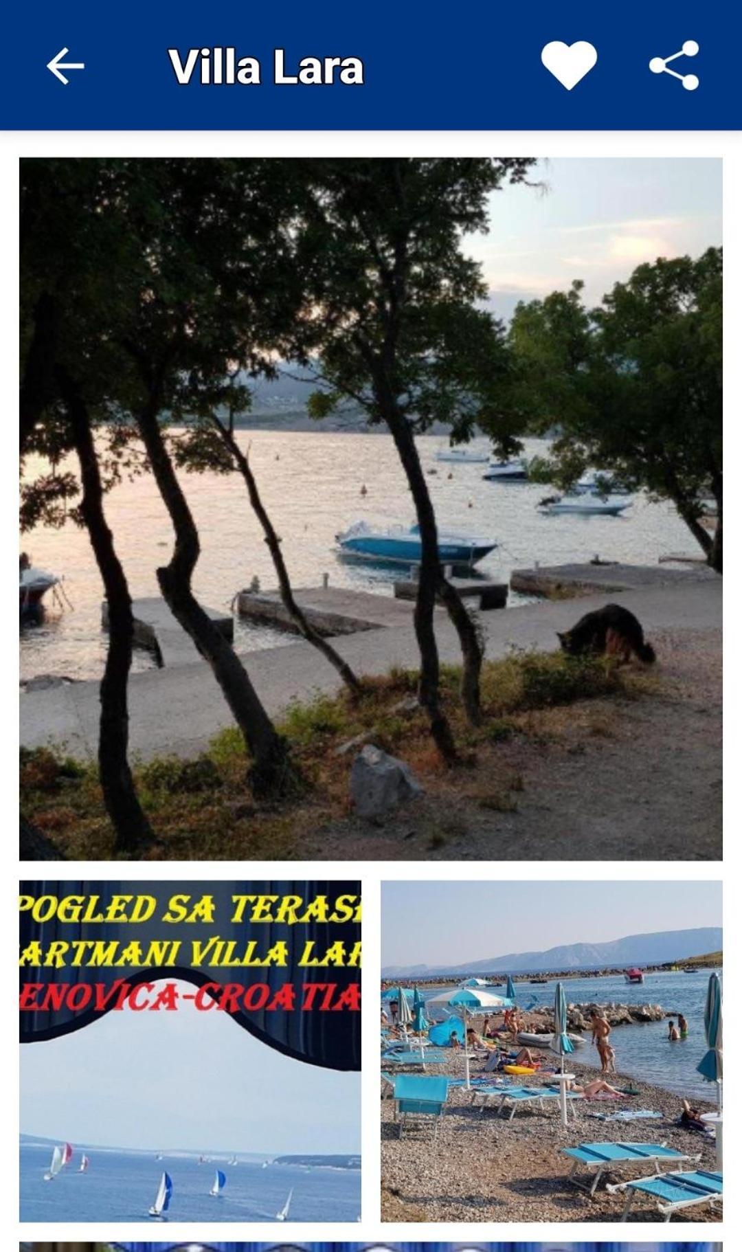 Villa Lara Klenovica Esterno foto