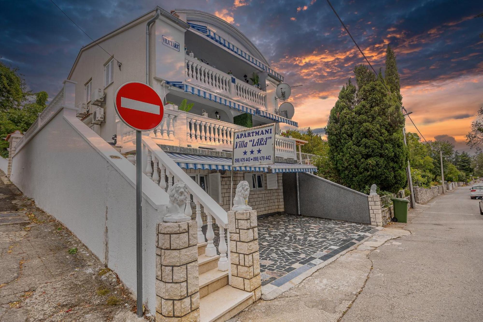 Villa Lara Klenovica Esterno foto