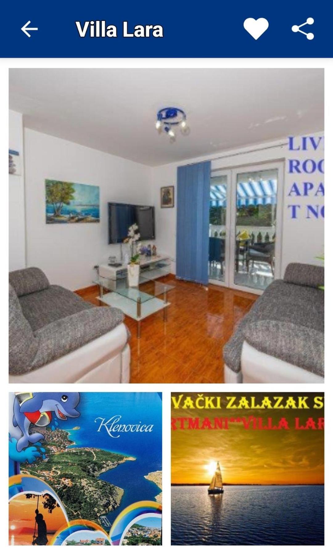 Villa Lara Klenovica Esterno foto
